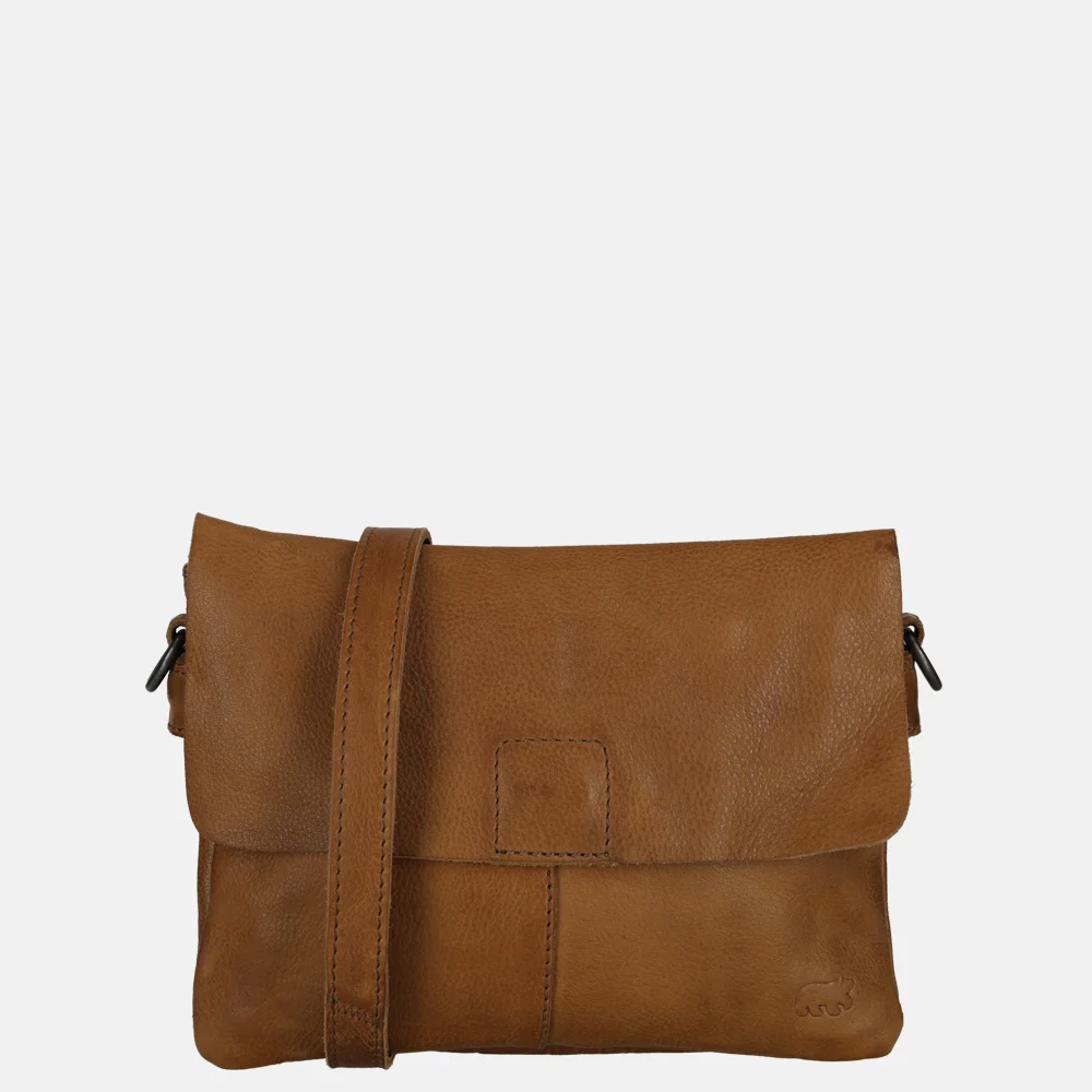 Bear Design Billy crossbody tas cognac bij Duifhuizen